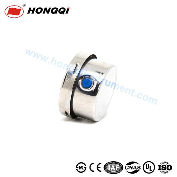 Liquid filled or not liquid filled pressure gauge