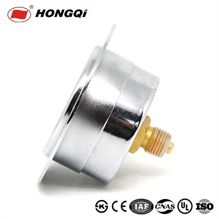 Axial pressure gauge
