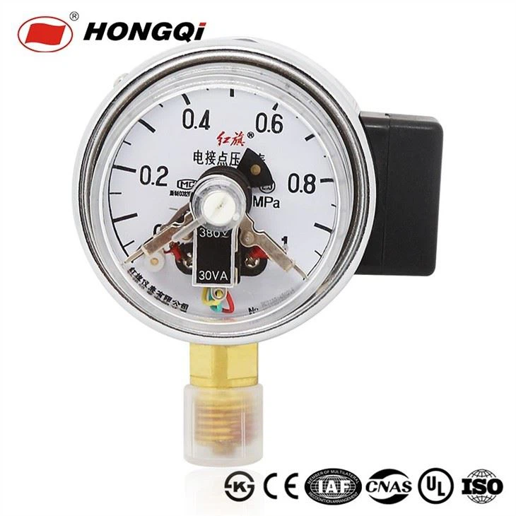 Dia60mm radial electric contact pressure gauge (6)