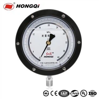 Manómetro de precisión a prueba de golpes