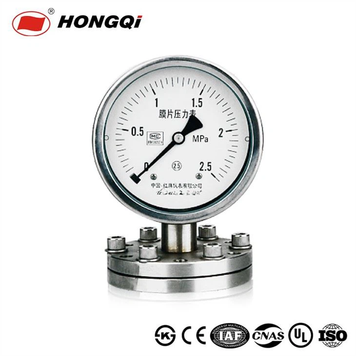 Stainless steel Diaphragm Pressure Gauge-2