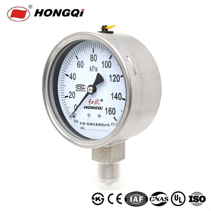 150mm Full Stainless Steel Oil Filled Pressure Gauge Manometer