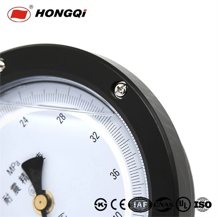 150mm 0.4 Grade Seismic Oil Filled Precision Pressure Gauge