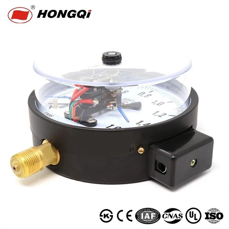 150mm Electric Contact Pressure Gauge With UV Scale Mark