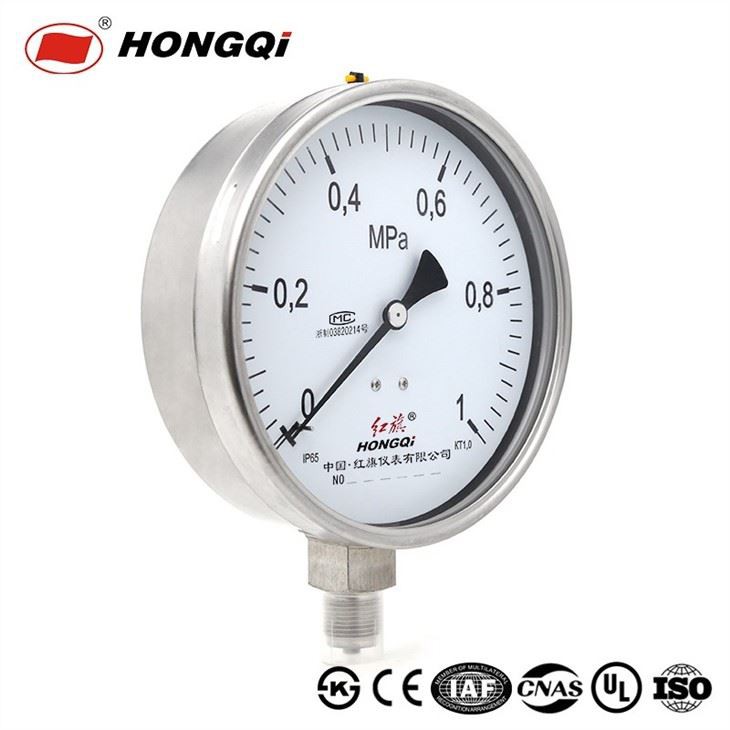 150mm Full Stainless Steel Oil Filled Pressure Gauge Manometer
