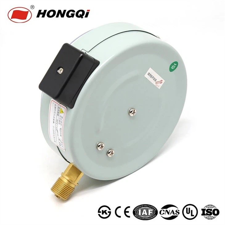 60mm Electric Contact Temperature Pressure Gauge Manometer