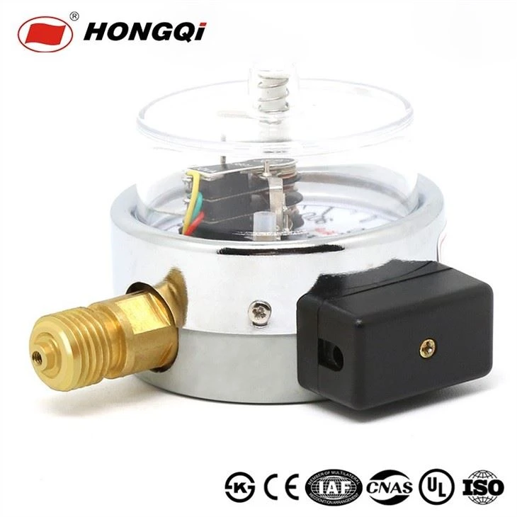 Dia 60mm Electric Contact Vacuum Pressure Gauge