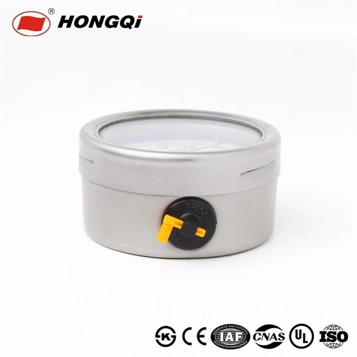Hongqi Y-60bf Stainless Steel/Oiled Corrosion Resistance Manometer