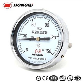 Medidor de temperatura bimetálico de alta precisión con puntero sensible