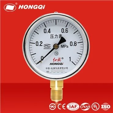 Manómetro de galvanoplastia económica Hongqi